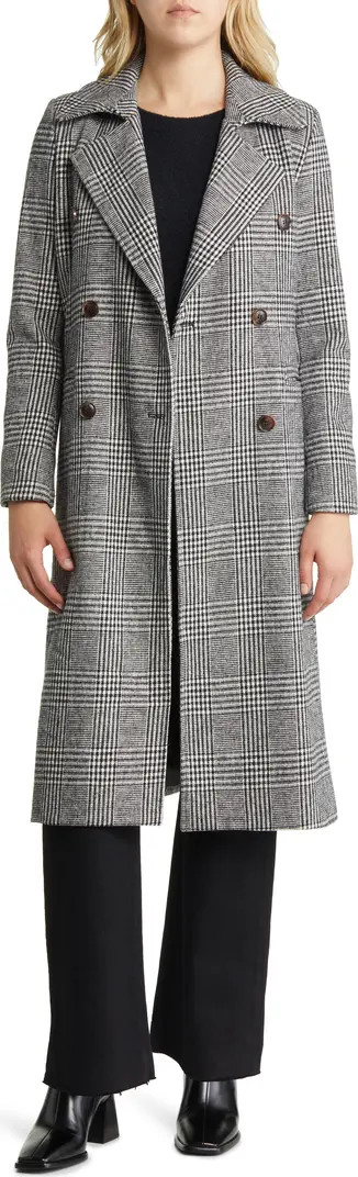 Halogen® Tailored Double Breasted Long Coat | Nordstrom | Nordstrom