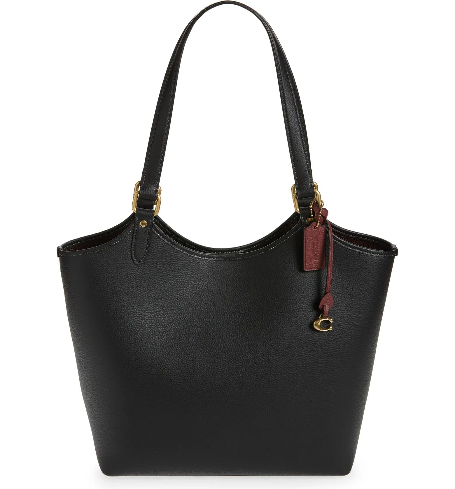 Polished Pebble Leather Day Tote | Nordstrom