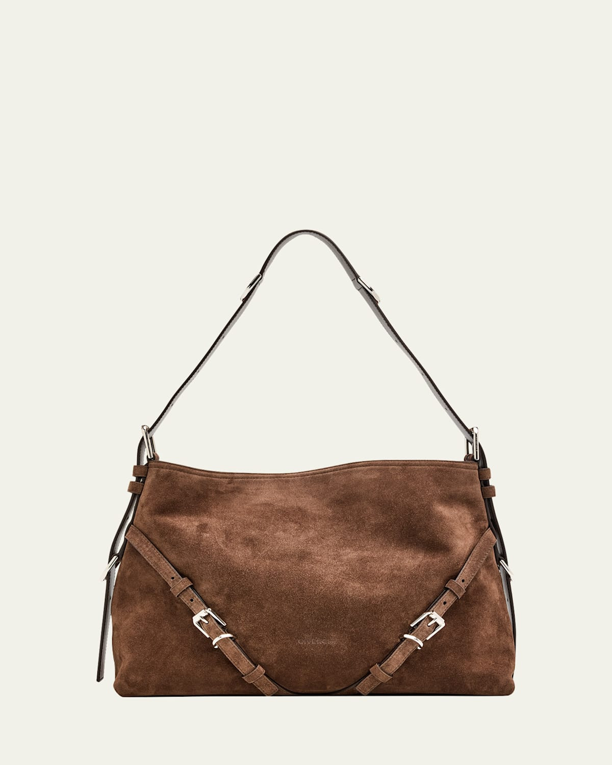 Medium Voyou Suede Shoulder Bag | Bergdorf Goodman