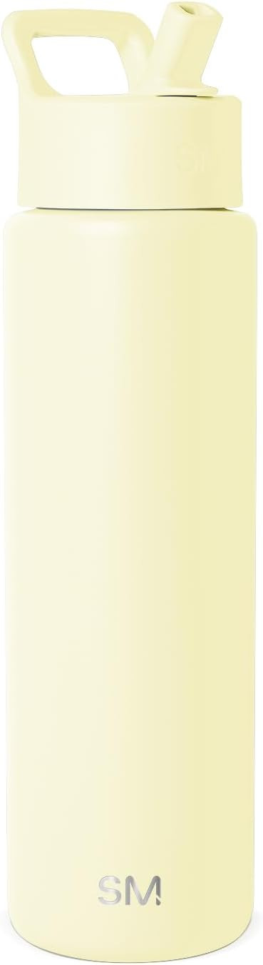 Simple Modern Water Bottle with Straw Lid | Vacuum Insulated Stainless Steel Metal Thermos | Reus... | Amazon (US)