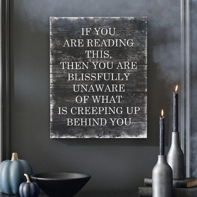 Creeping Up Behind You Canvas Art | Grandin Road | Grandin Road