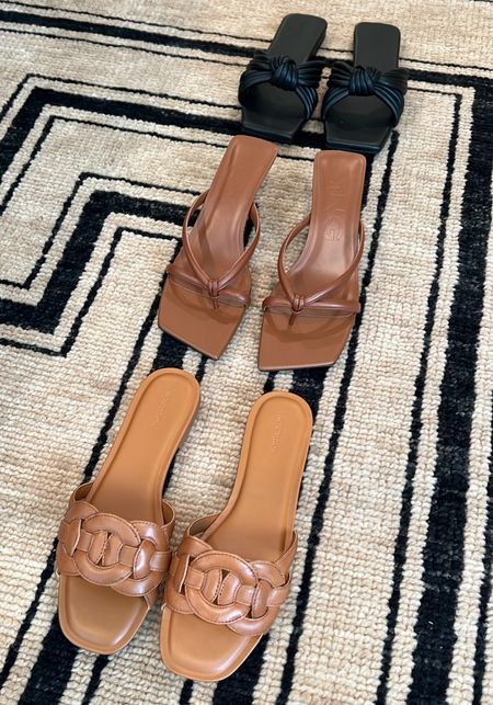 New sandals for spring/summer, all under $80! I took my normal size in all of them. 

#LTKunder100 #LTKshoecrush