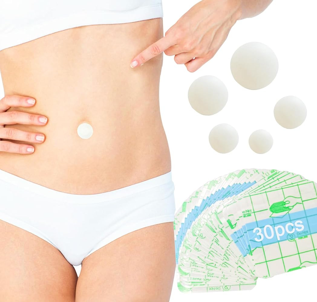 5PCS (Ball-Shaped) Belly Button Plug Post Tummy Tuck Soft Silicone Belly Button Trainer Tummy Tuc... | Amazon (US)