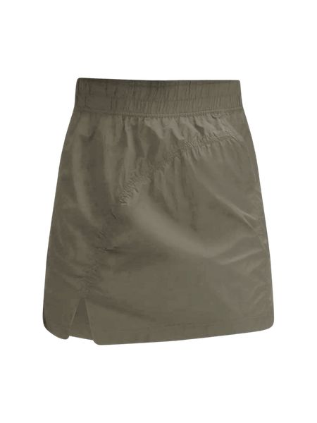 High-Rise Ruched Mini Skirt | lululemon (CA)