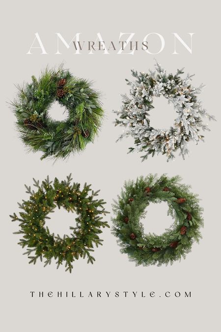 In stock beautiful holiday wreaths from Amazon.

#LTKhome #LTKSeasonal #LTKHoliday