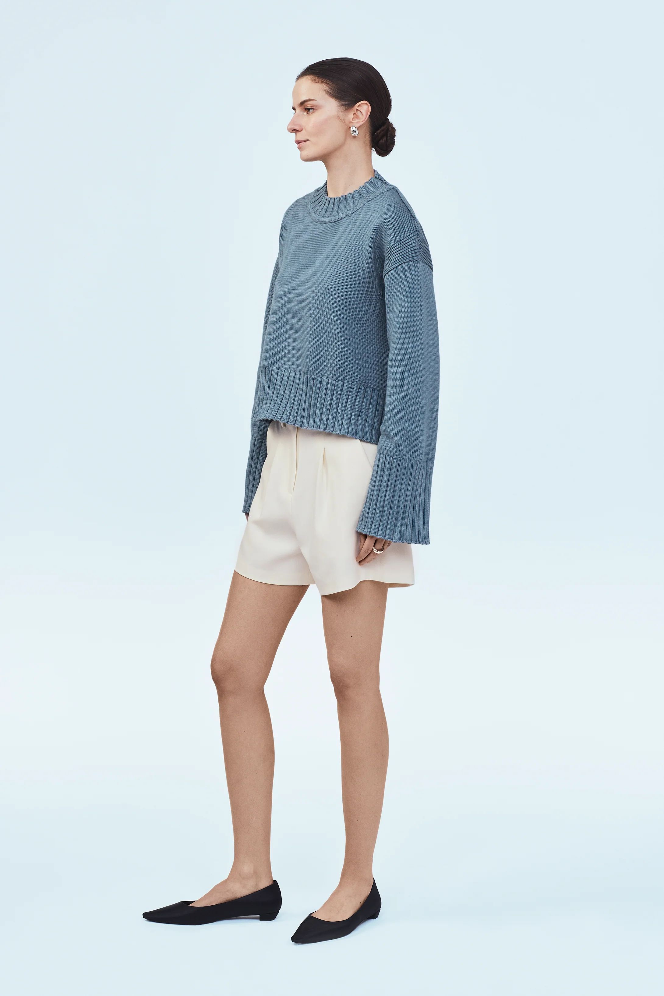 Boxy Crewneck Sweater | MAYSON the label