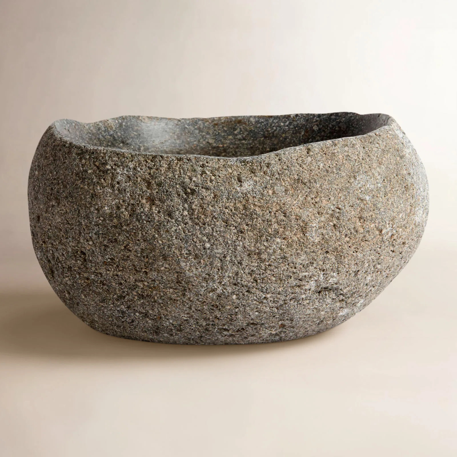 Rosewood Riverstone Oval Decorative Bowl in Gray | Wayfair North America