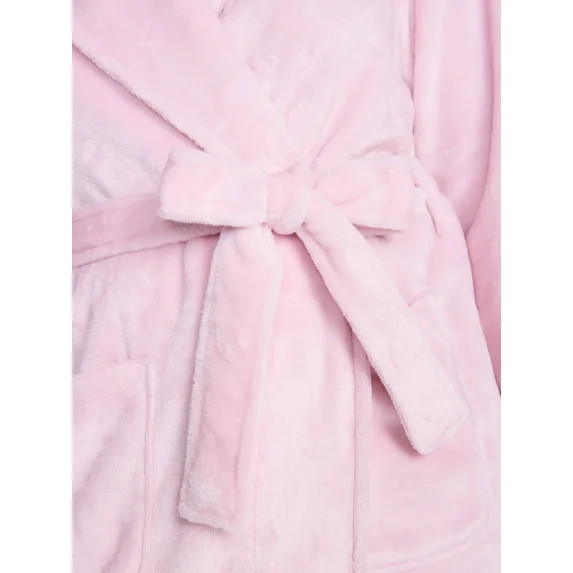 Joyspun Women's Plush Robe, Sizes S-3X | Walmart (US)