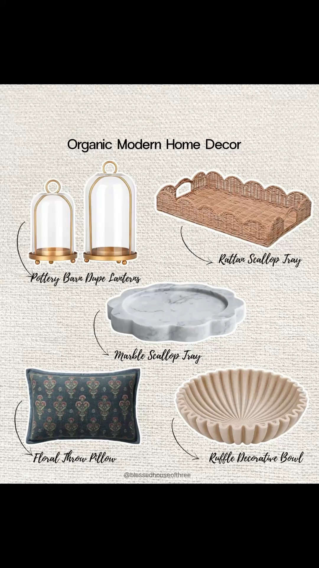 Amazon home finds under $50 that elevate your space with an organic modern look without the high price tag—think marble trays, rattan textures, glass lanterns, and neutral decor accents that feel designer-inspired and timeless. These are the kind of affordable home decor pieces I use to style shelves, coffee tables, and entryways for a clean, elevated look that still feels warm and lived in. Follow me on LTK for daily home decor finds, Amazon favorites, and simple styling ideas to create a cozy, high-end home for less.

#LTKSaleAlert #LTKHome #LTKSeasonal