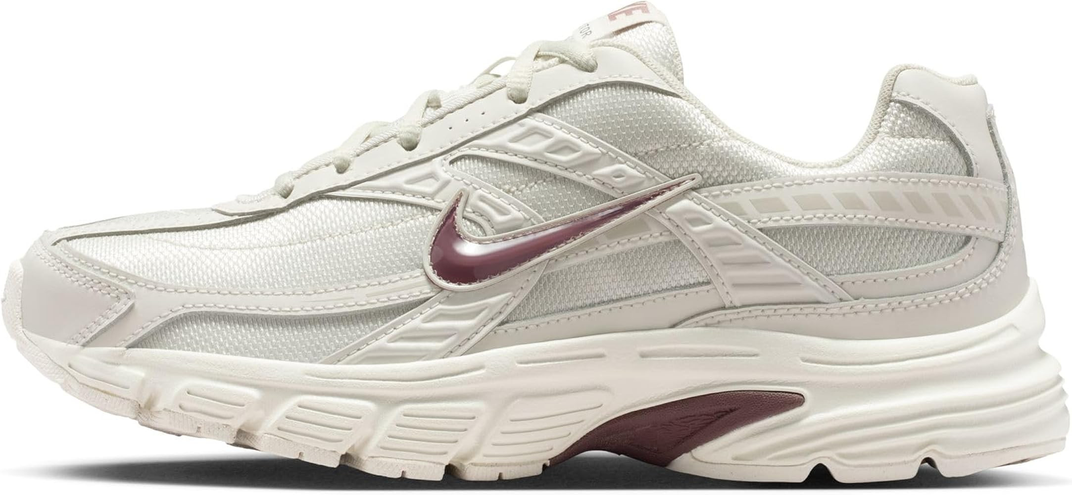 Amazon.com | Nike Women's Initiator Lifestyle Shoes, White/Metallic Silver-Photon Dust, 8.5 | Fas... | Amazon (US)