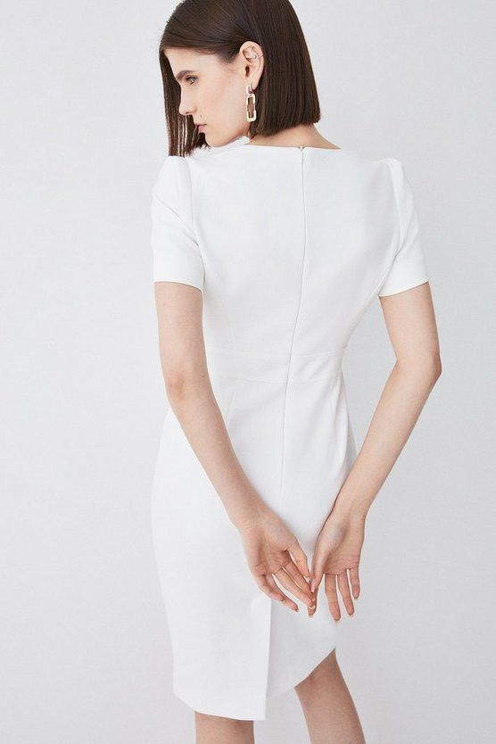 Utility Midi Dress | Karen Millen UK + IE + DE + NL