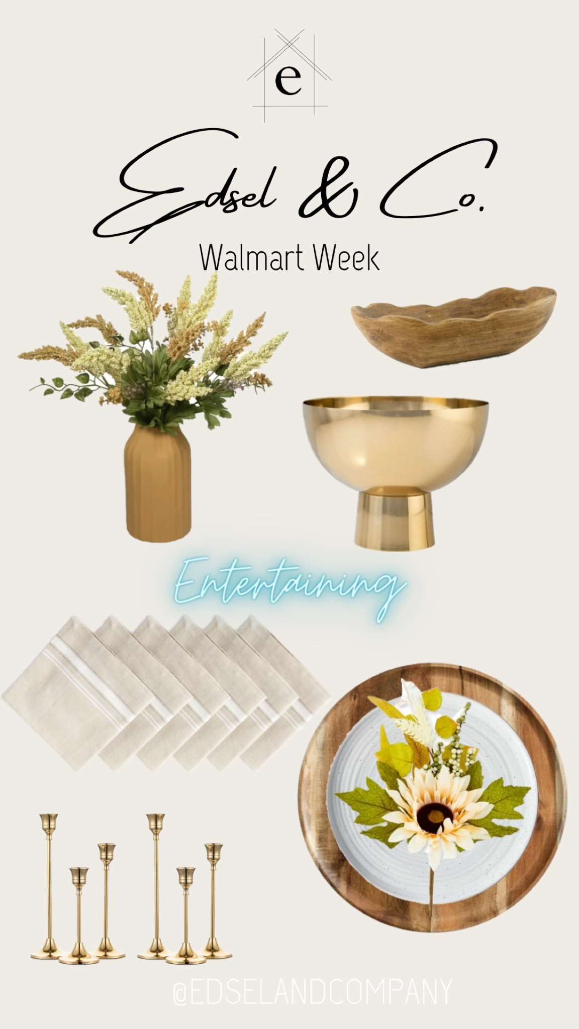 Planning to entertain this weekend? Order these fall favorites to help dress a beautiful table for your guests! 

#LTKHoliday #LTKSeasonal #LTKparties