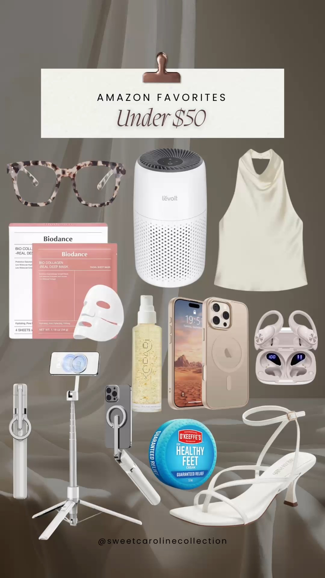 Amazing Favorites under $50

Top, face mask, air purifier, headphones, phone case, blue light glasses, tripod, foot cream, body oil, sandals, heels, kopari, biodance, levolt, home finds, skincare, beauty, Home goods, wayfair, target, coffee table book, Amazon, vase, ginger jar, linen box, decor box, marble bowl, donut vase, wood vase, clay vase, console table decor, cb2, faux plant, orchid, Designer, dupe, home, interior design, home decor, interior decor, Amazon, wayfair, bed bath and beyond, west elm, pottery barn, CB2, home goods, pillow, mirror, chess set, chain link, lamp, target, Serena and Lily, ribbed bowl, marble bowl, coffee table, living room, at home, coffee table book, scout and nimble, joss & main, lulu and Georgia, Williams Sonoma, arhaus, console table, zebra pillow, marble chess set, kohls, coterie, accent pillow, throw pillow, perigold, houzz, world market, swivel chair, table lamp, threshold, studio McGee, Kirkland, uttermost, ceramic lamp, terra cotta, visual comfort & Co., designer dupe, home style, under 500, under 400, under 300, under 200, under 100, under 50, sale, style, seasonal, trending, must have, best seller, new arrival, gift guide, gift idea, gifts for her, Mother’s Day gift, home gift, house warming gift, sale alert, trendy, top seller, sweet Caroline collection, sweet Caroline interiors

#LTKhome #LTKfindsunder50 #LTKfindsunder100#LTKStyleTip

#LTKSaleAlert #LTKFindsUnder50 #LTKHome