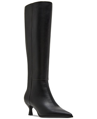 Madden Girl Debut Knee-High Kitten-Heel Dress Boots - Macy's | Macy's