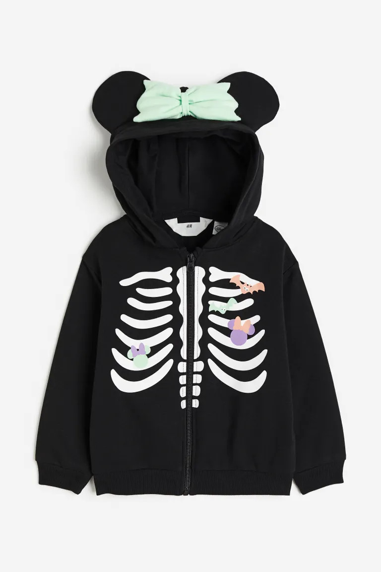 Printed Hooded Jacket | H&M (US + CA)