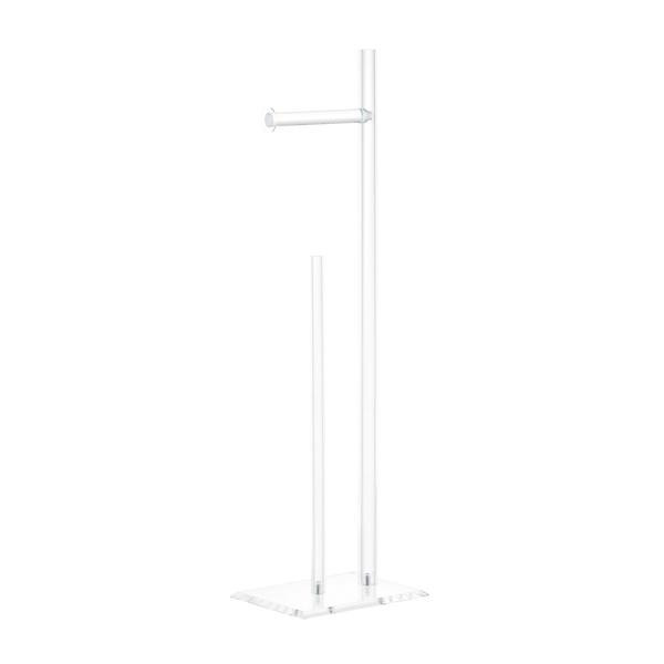Acrylic Toilet Paper Reserve & Dispenser | The Container Store