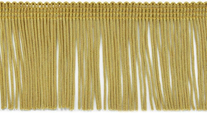 Trims By The Yard 2" Chainette Fringe Trim, Polyester-Made Decorative Fringe Trim, Versatile Frin... | Amazon (US)