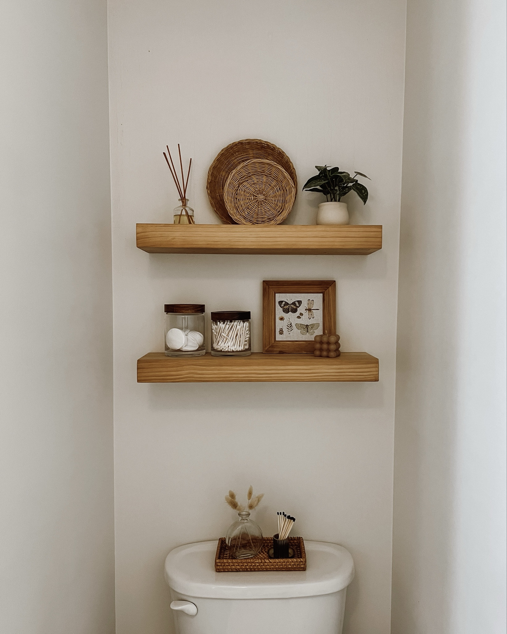 Bathroom shelf decor 🤍

#LTKHome #LTKStyleTip #LTKFindsUnder100