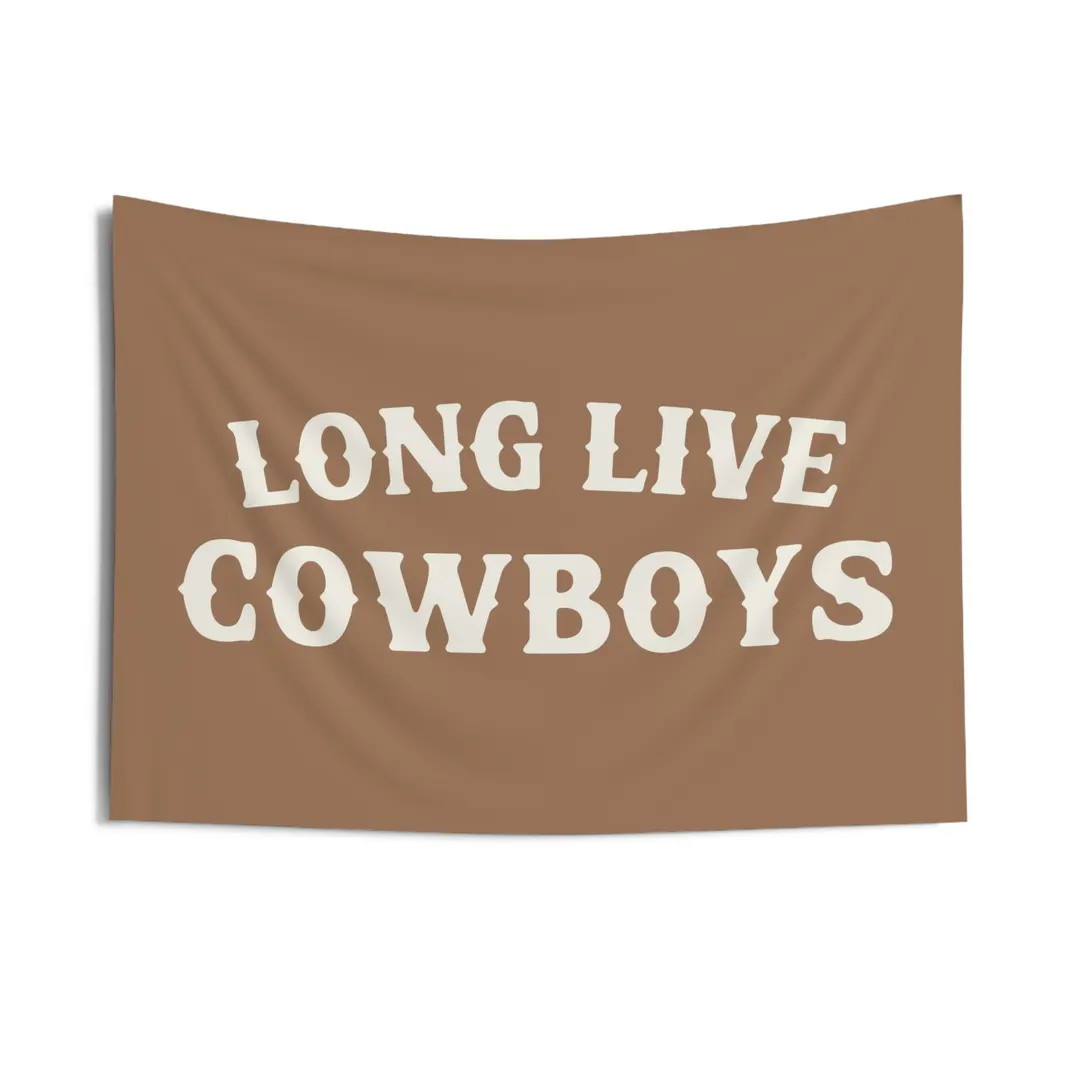 PICK COLORS Long Live Cowboys Western Room Decor Country Room Decor Cowboy Nursery Cowboy Sign - ... | Etsy (US)