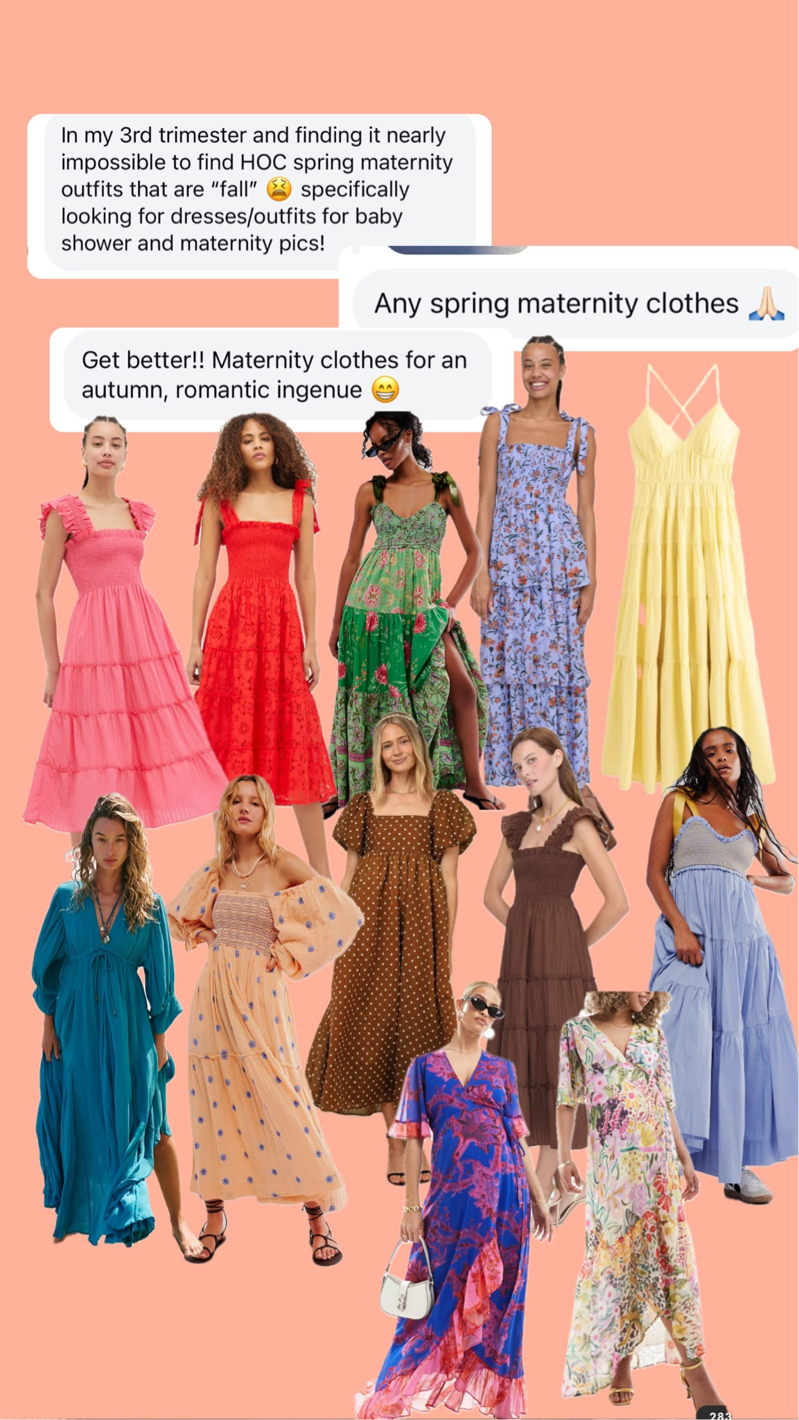 #hocspring #hocautumn #maternitydresses