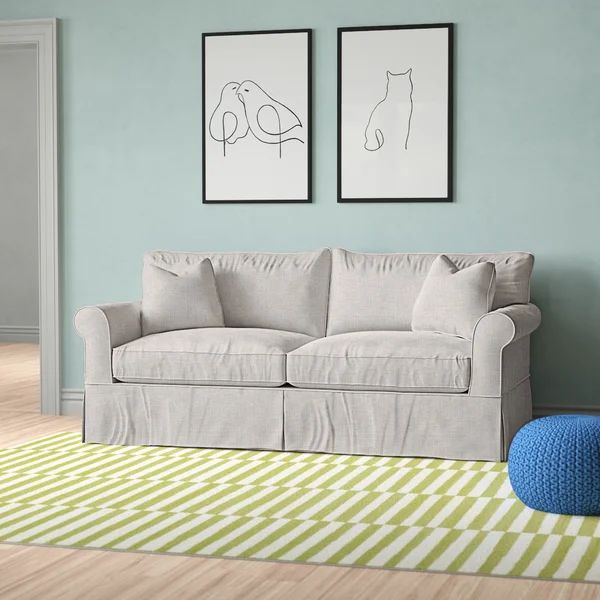 Amari 84'' Slipcovered Sofa | Wayfair North America