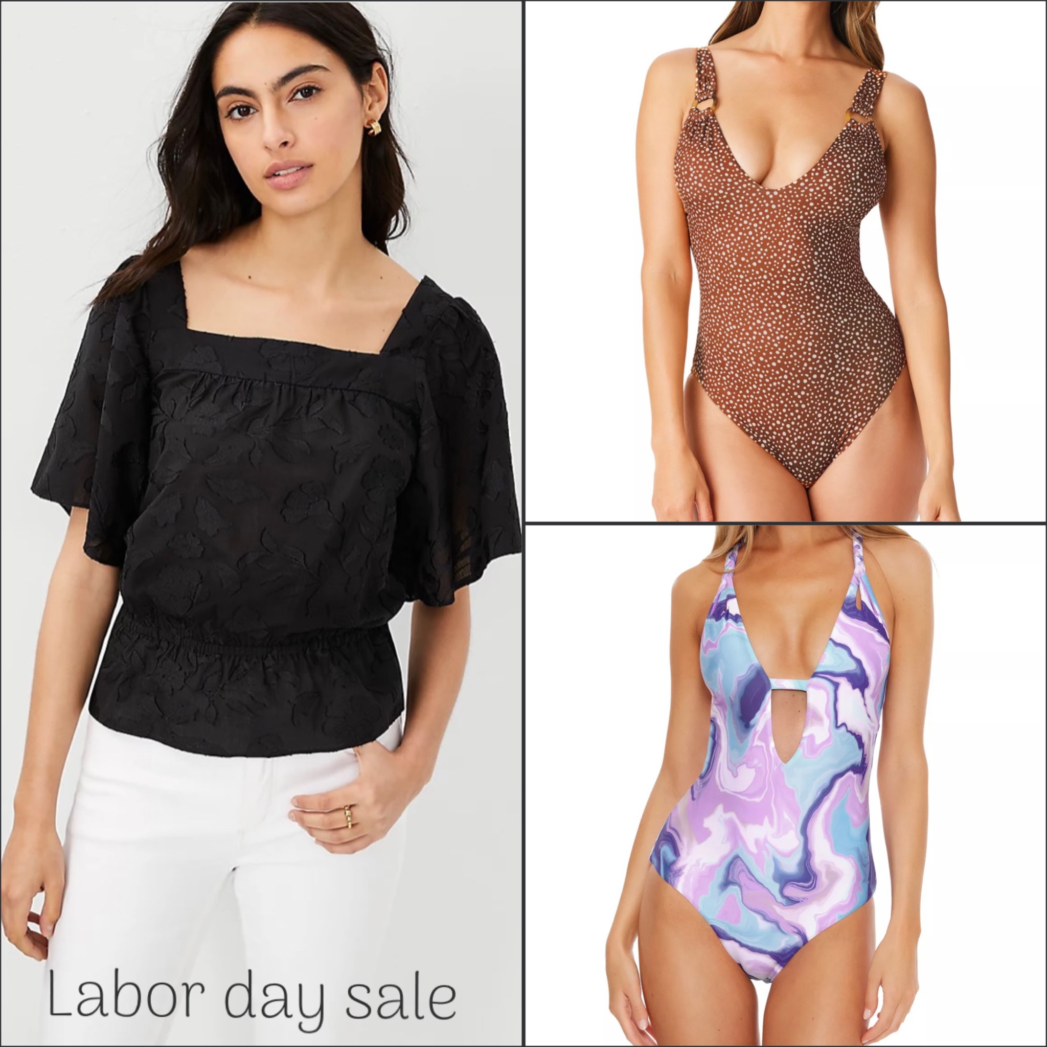 Labor Day Sale Alert 
#sale #salealert #blacktop #swimsuit #anntaylor #macys 

#LTKSale 

#LTKSeasonal #LTKsalealert