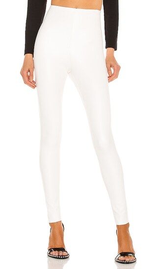 Faux Leather Legging in White | Revolve Clothing (Global)