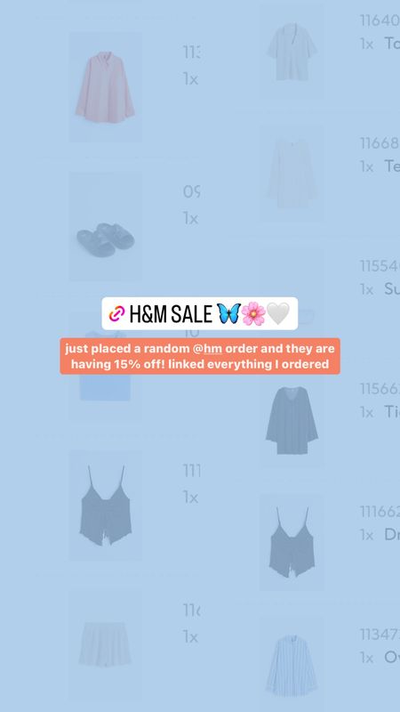 H&M sale! 🦋🌸🤍

#LTKstyletip #LTKsalealert #LTKshoecrush