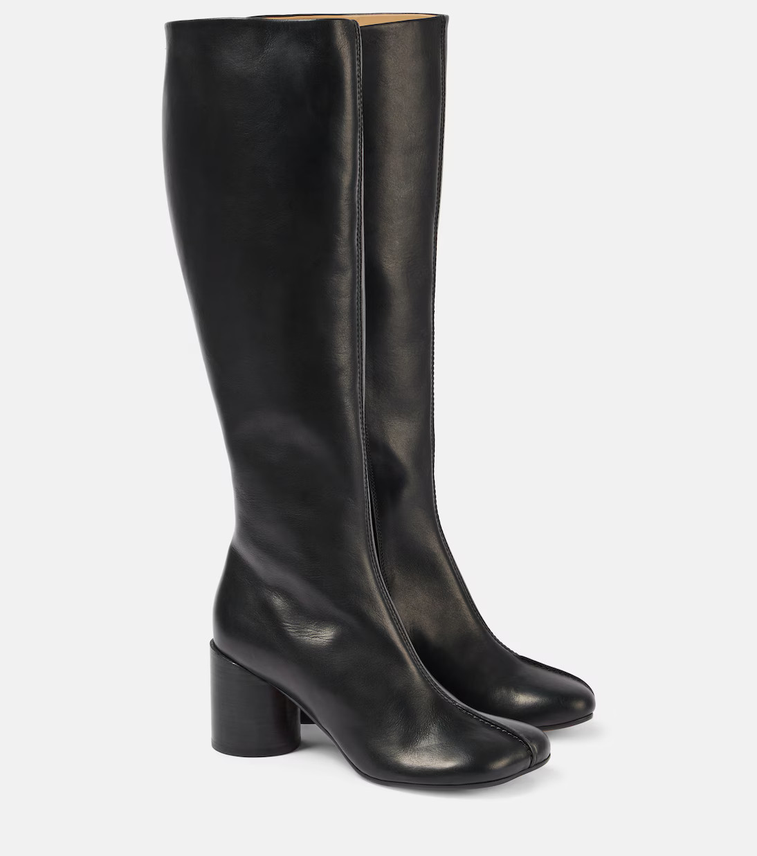 Leather knee-high boots | Mytheresa (US/CA)