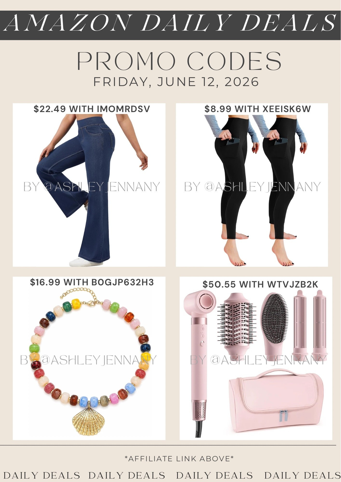 Amazon deals

#LTKSaleAlert #LTKootd #LTKMidsize
