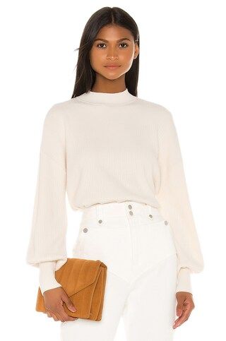 L'Academie Lumi Sweater in Cream from Revolve.com | Revolve Clothing (Global)