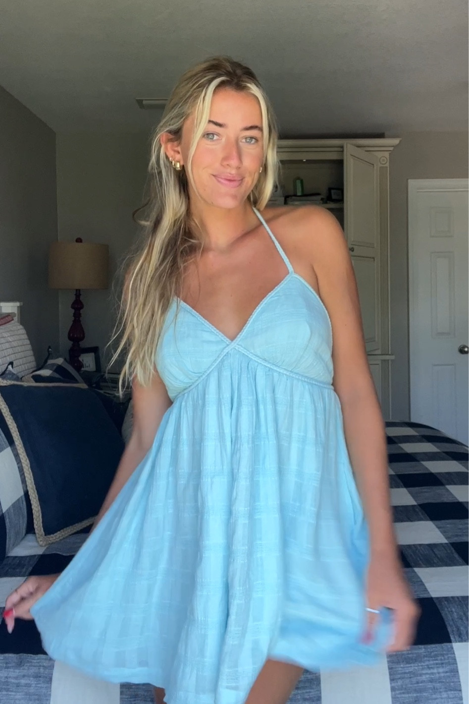 baby blue romper sundress🩵 this is the perfect romper to throw on in the summer and look so cutee

#LTKSummerSales #LTKSeasonal #LTKFindsUnder50