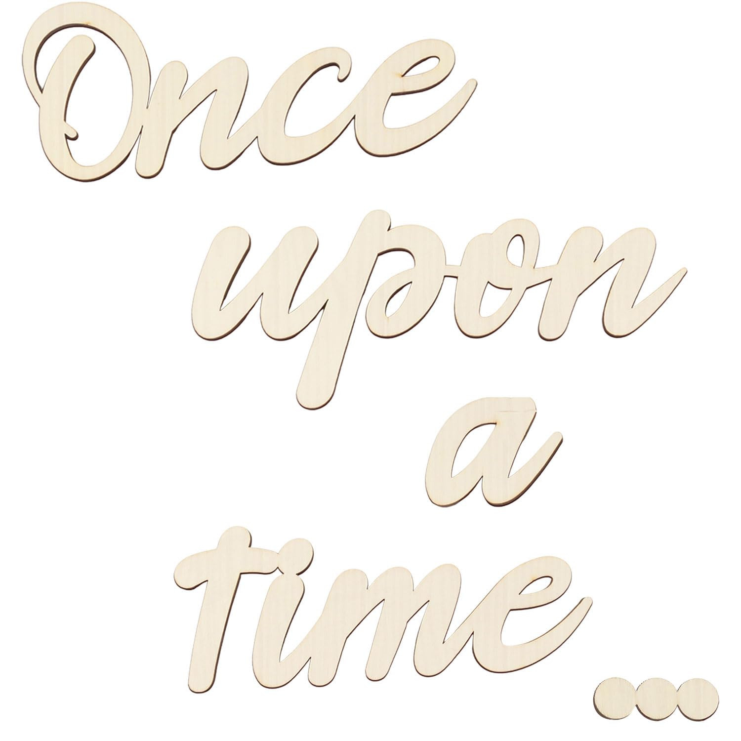 Once Upon a Time Sign Nursery Decor Once Upon a Time Wood Sign Wall Decor for Reading Corner Kids... | Amazon (US)