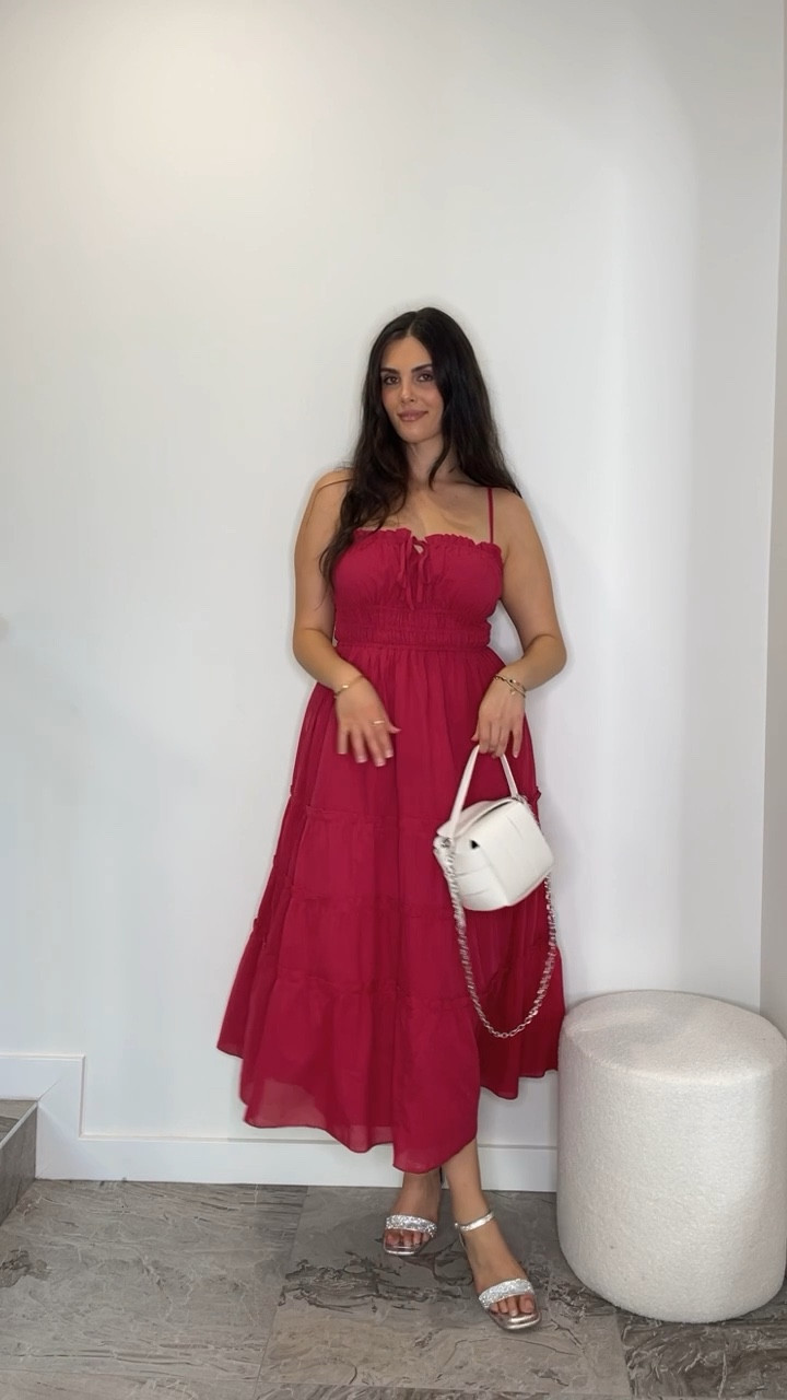 Hot pink Showpo stand out love this sundress with straps and frills! 

#LTKmidsize #LTKstyletip #LTKshoecrush