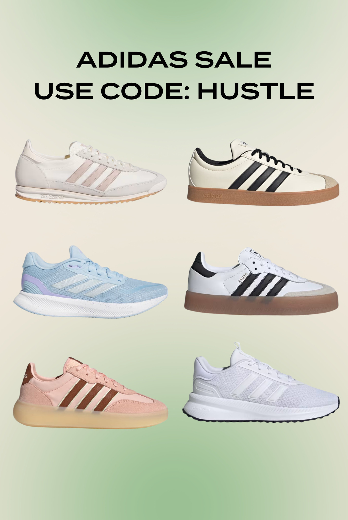 Adidas sale on sale! Use code HUSTLE at checkout 🙌🏾 

 #LTKgrwm #LTKmomlife #LTKSaleAlert