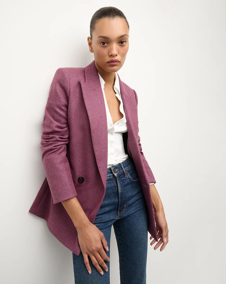 Sevyn Dickey Jacket in Vintage Orchid | Veronica Beard | Veronica Beard