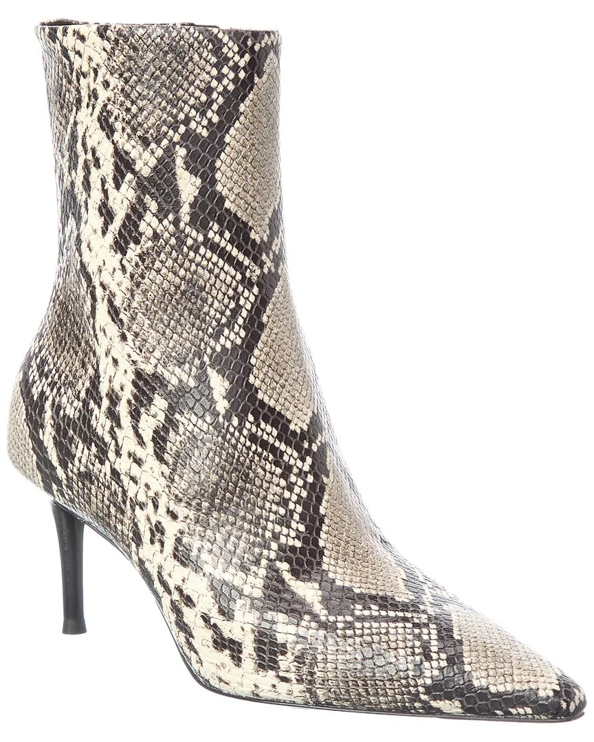rag & bone Mercer Snake-Embossed Leather Boot | Shop Simon