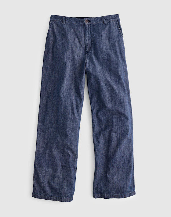 The Zoe Relaxed Straight Denim Pant | Madewell