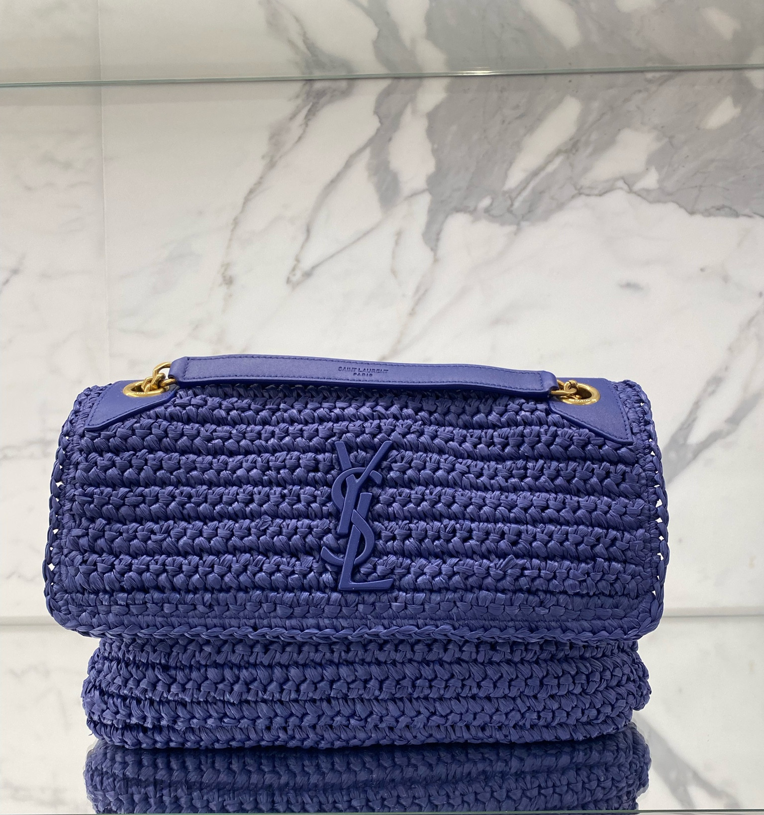 Blue exotic vibe Ysl bag, perfect holiday bag. St Tropez vibe, luxurybag, saint laurent, designer bag, 

#LTKunder100 #LTKitbag #LTKstyletip