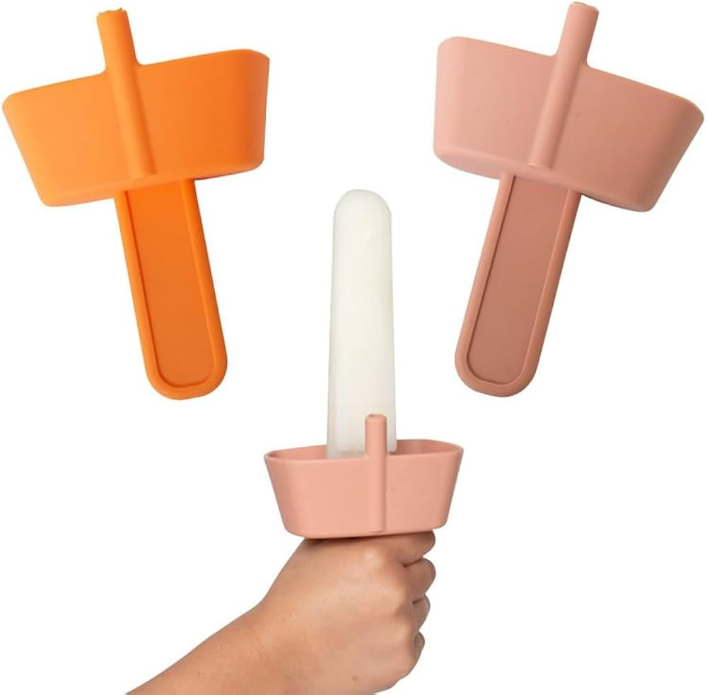 Silicone Popsicle Holder With Straw Drip Free 2 PACK | Amazon (US)