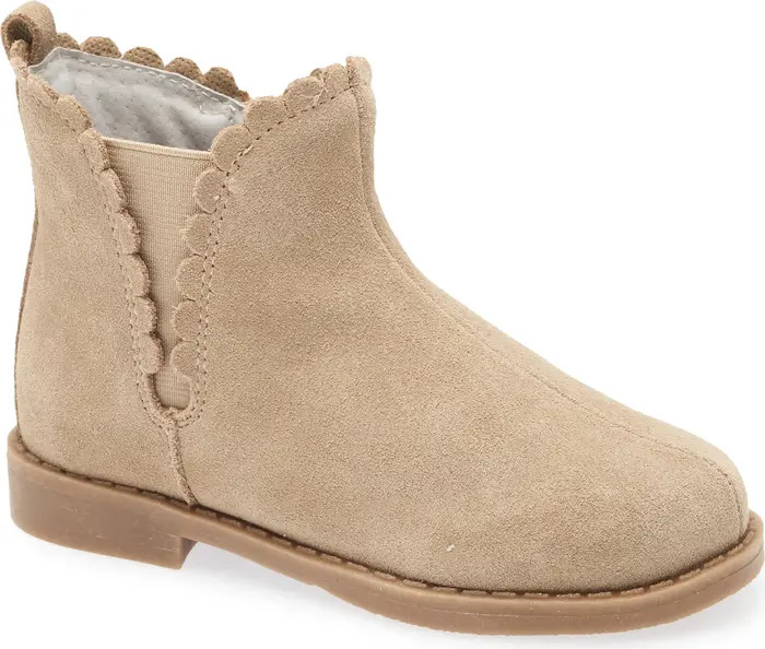 L'AMOUR Kids' Nicola Scalloped Bootie | Nordstrom | Nordstrom