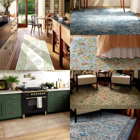 Ruggable partnered with Morris & Co. for a new collection. The new collection was inspired by Morris & Co.’s historic patterns. The whimsy English garden motifs really bring a touch of spring into any space. Plus, we love that the rugs are machine-washable  thanks to their two-piece system. 

#LTKGiftGuide #LTKSeasonal #LTKhome