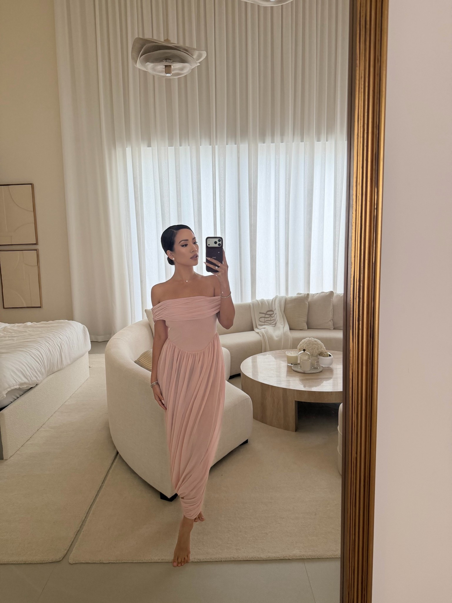 Prettiest off-the-shoulder dress for Mother’s Day! 🌸

#LTKMothersDay #LTKgrwm #LTKootd