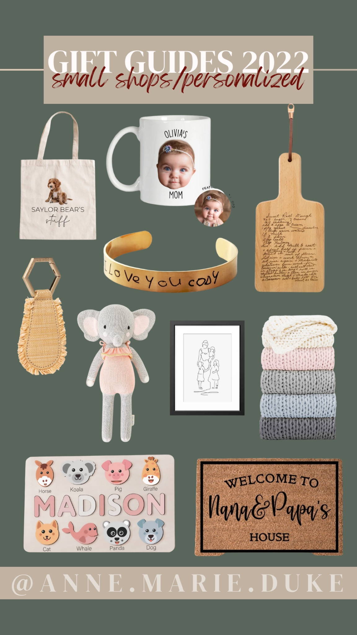 Small shops // personalized // gift guide // Christmas // small business 

#LTKSeasonal #LTKGiftGuide #LTKHoliday