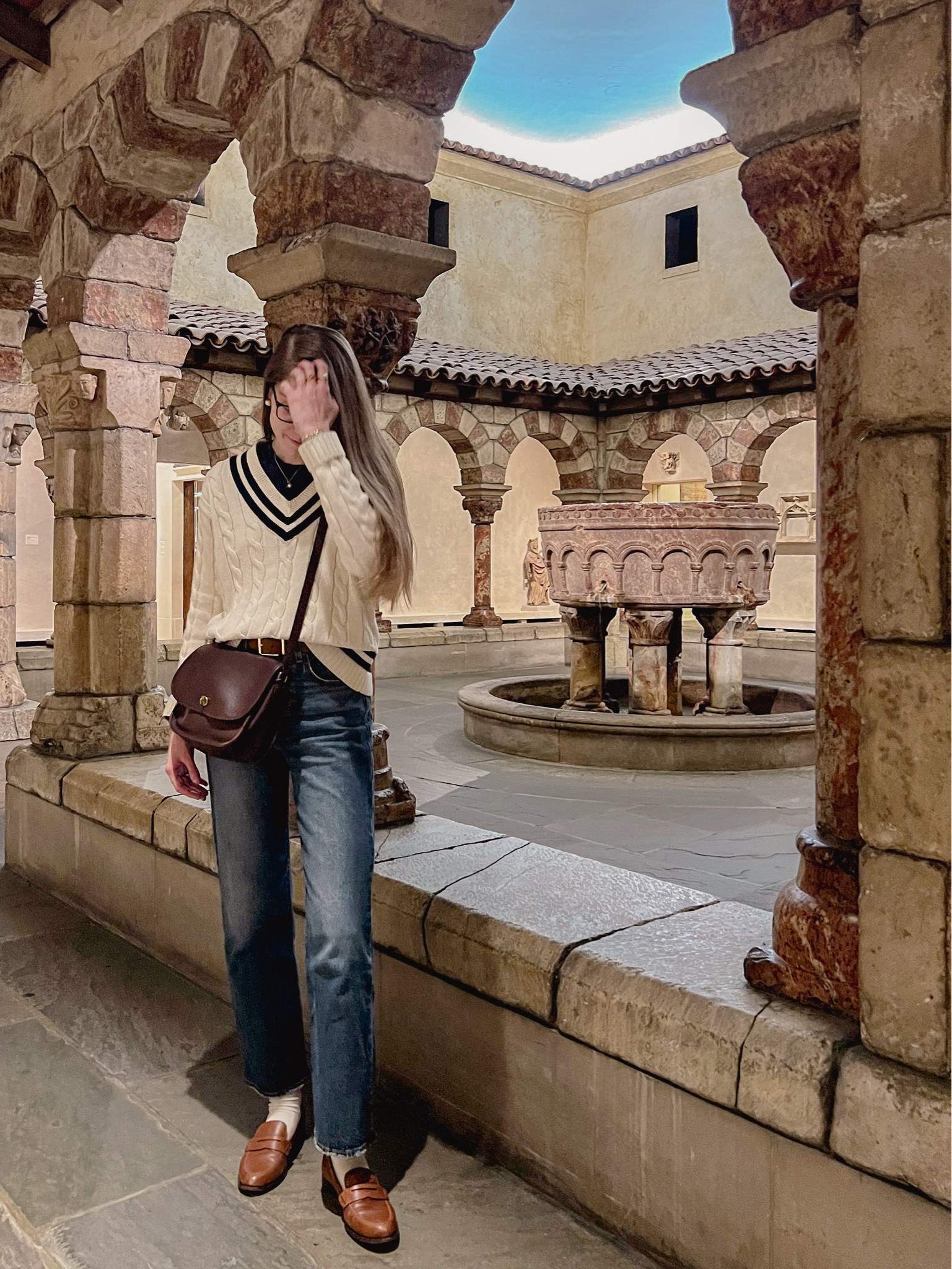 Polo Ralph Lauren, classic style, preppy, loafers, winter fashion, winter style, cable knit, minimalist, coach bag, vintage coach, levis 

#LTKStyleTip #LTKItBag #LTKShoeCrush