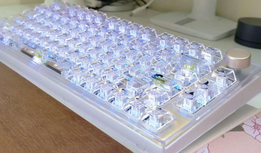 Fully Transparent Keycaps Set, Mechanical Keyboard Keycaps Set, Gaming Keyboard Keycaps, Crystal ... | Etsy (US)