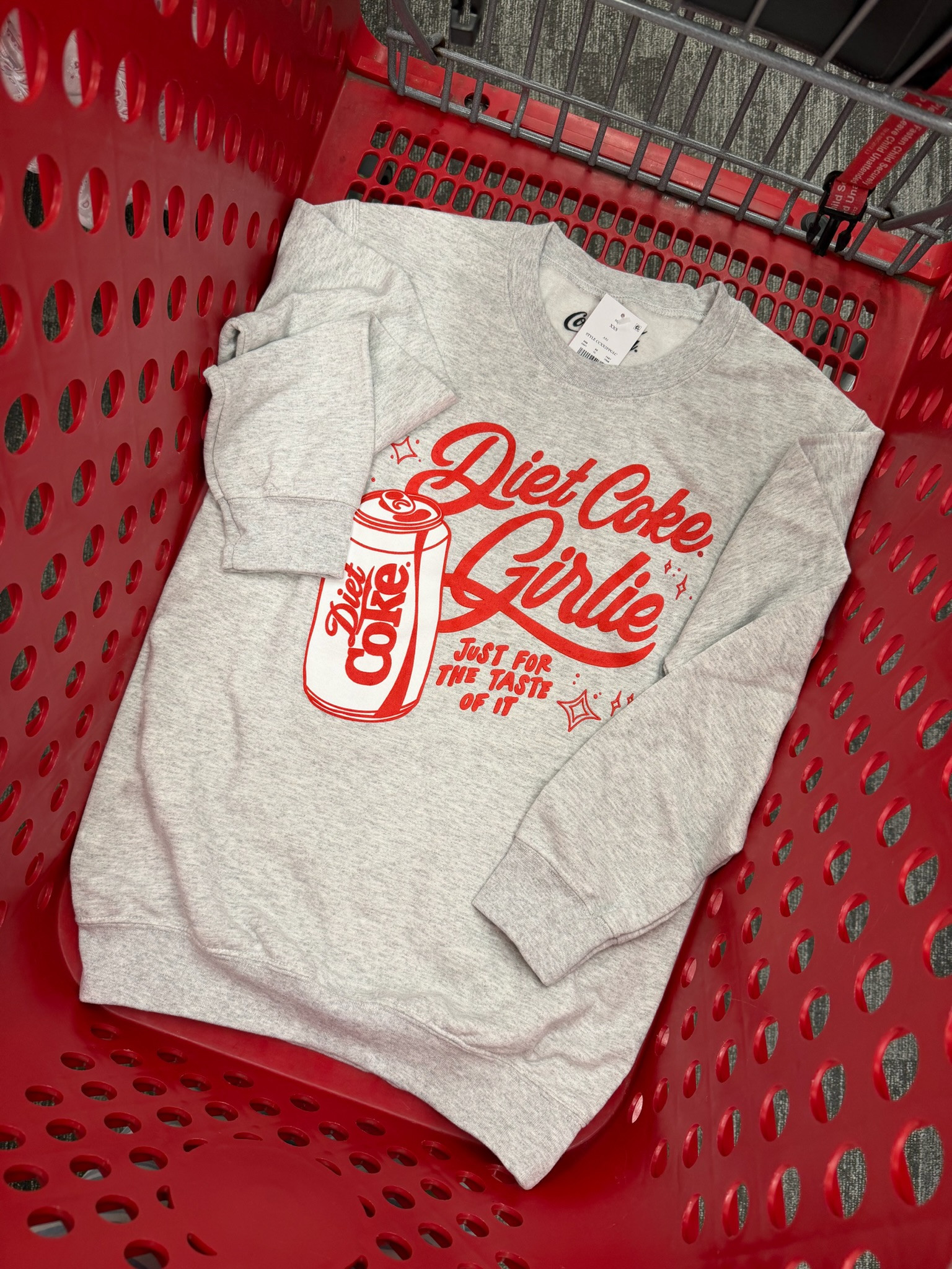 Okay wait... I need this 🍒🥤 The new Diet Coke Girlie sweatshirt at Target is such a cute find!!

summer outfits, summer dresses, travel outfits, vacation outfits beach, date night outfits, country concert outfits, work outfits, business casual workwear, plus size fashion, wedding guest dress summer, Target new arrival, Target style, graphic sweatshirt, Diet Coke Girlie, casual outfits, everyday style, vacation style, travel style, summer fashion, Target finds
 

 #LTKootd #LTKSeasonal
