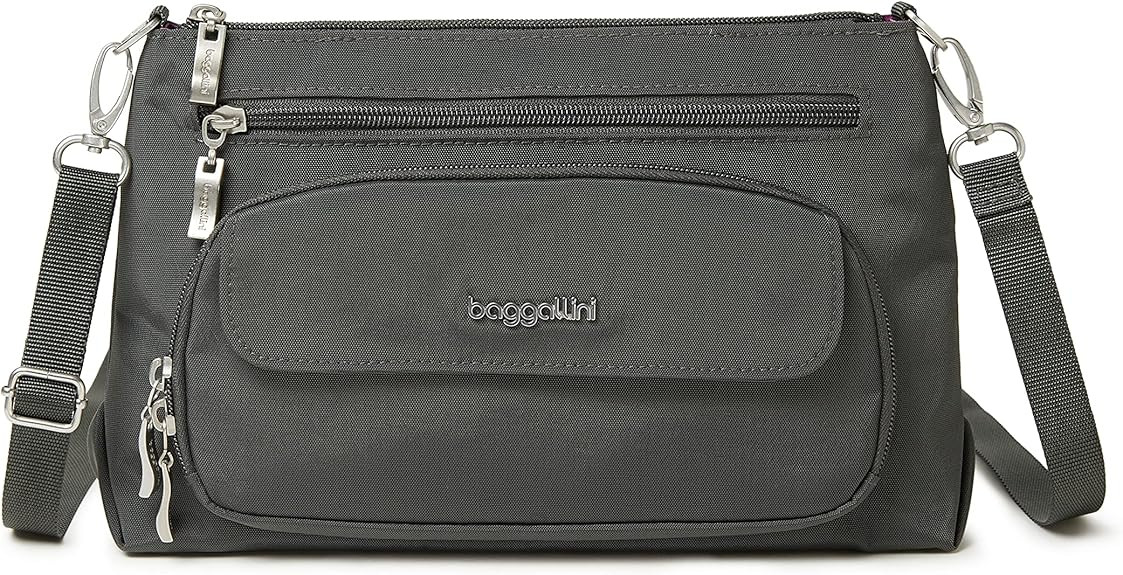 Baggallini Original Everyday 11x 7.5 Crossbody Bags for Women RFID Protected Washable Lightweight... | Amazon (US)