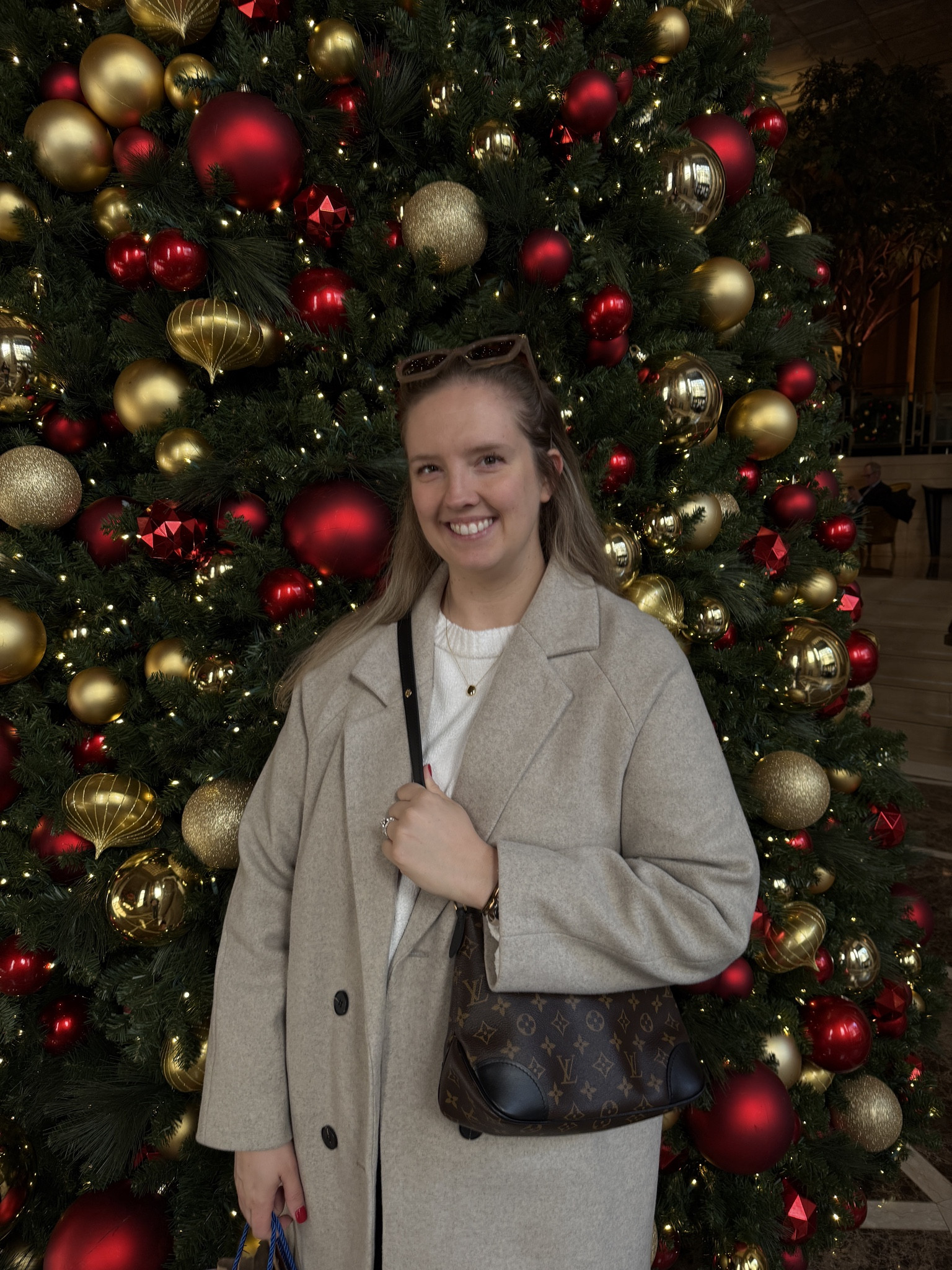 Holidays in the city hit different. ♥️ Loved this outfit for my girl’s trip to NYC, it was comfortable, warm and easy to move around in! The sneakers are SO cute and comfortable for walking!

#LTKMidsize #LTKHoliday #LTKootd