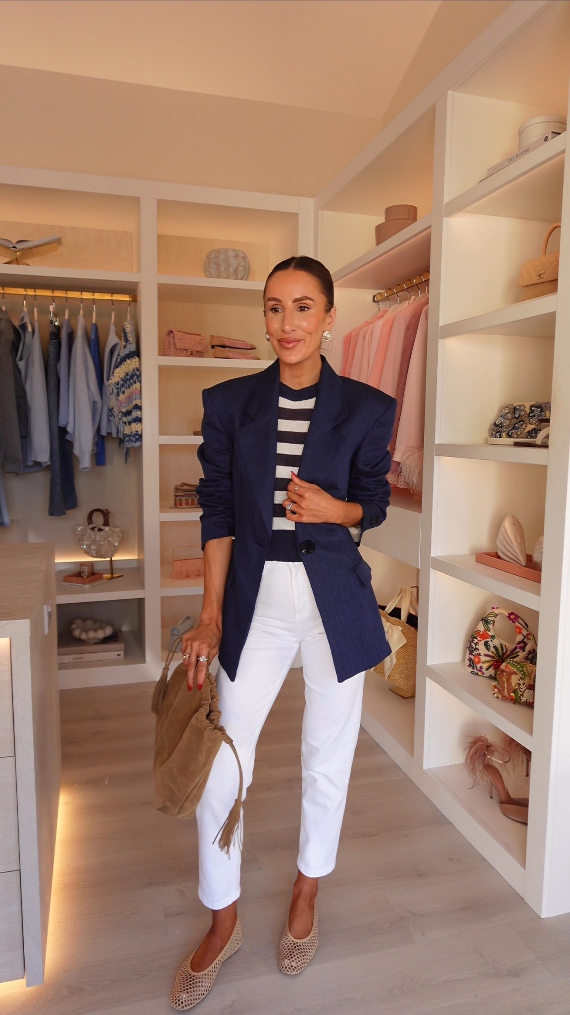 Blazer: size S 
Top: size S 

#LTKsummer #LTKspring #LTKuk